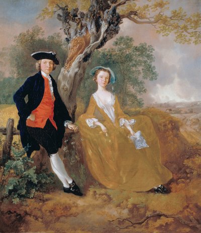 A Couple in a Landscape by Thomas Gainsborough